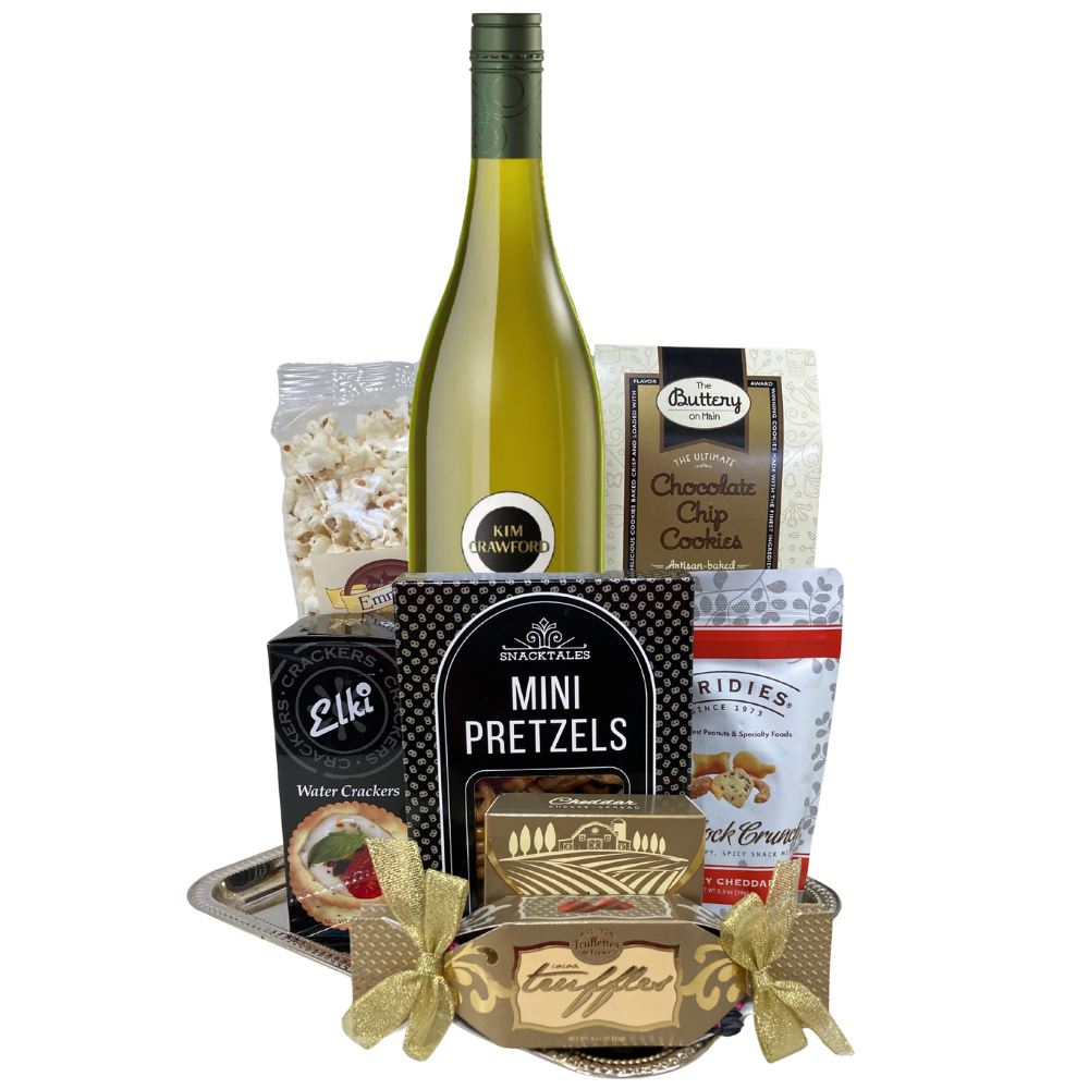 Two Lovers Sauvignon Blanc Gift Basket