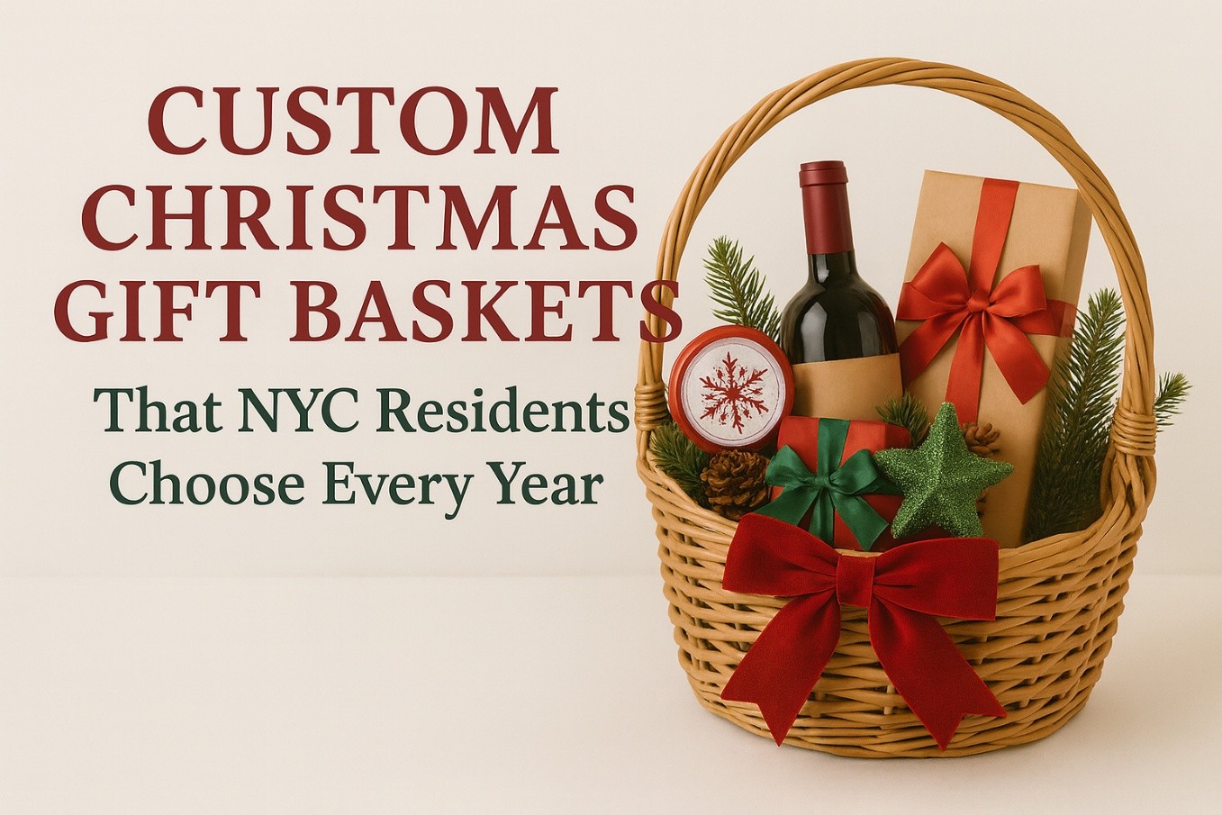 Custom Christmas Gift Baskets That NYC Residents Choose Every Year