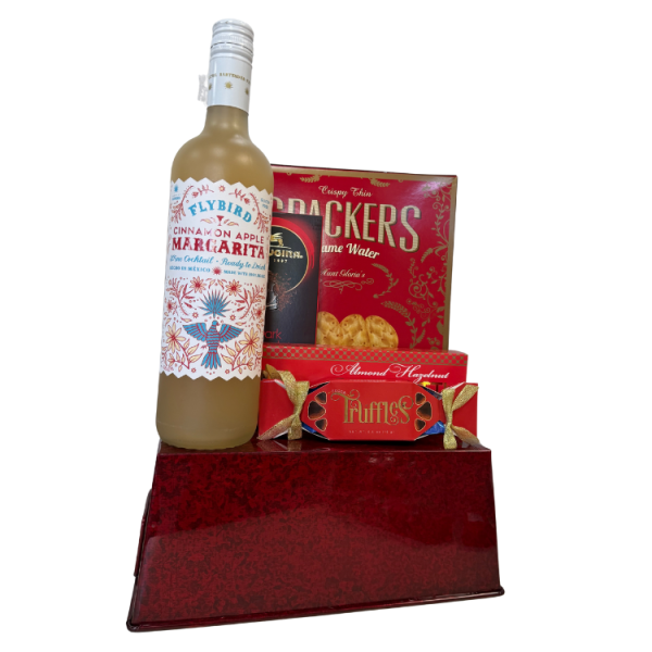 Margarita In Red Gift Basket