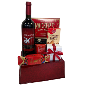 Valentine's Day Wine Basket