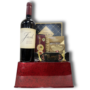 Red Wine Gift Basket